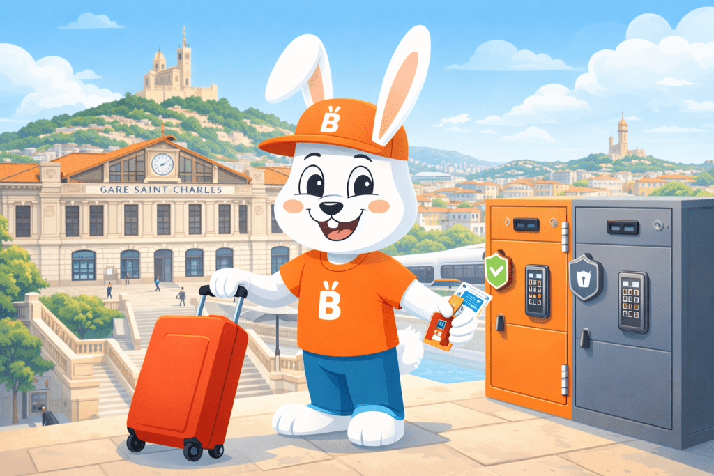 Consigne à bagages près de la gare Saint-Charles : où poser ses valises à Marseille ?
